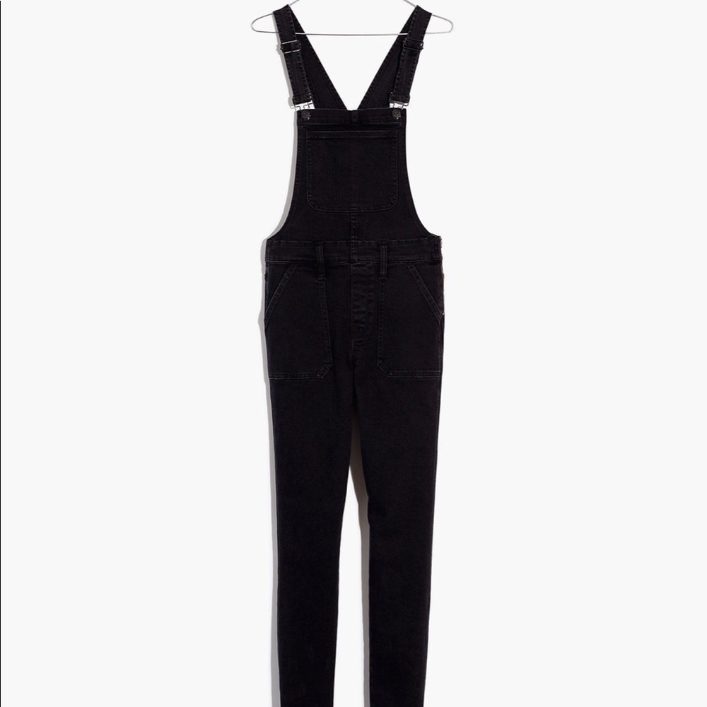 Madewell Small Skinny Overalls in Lunar Wash